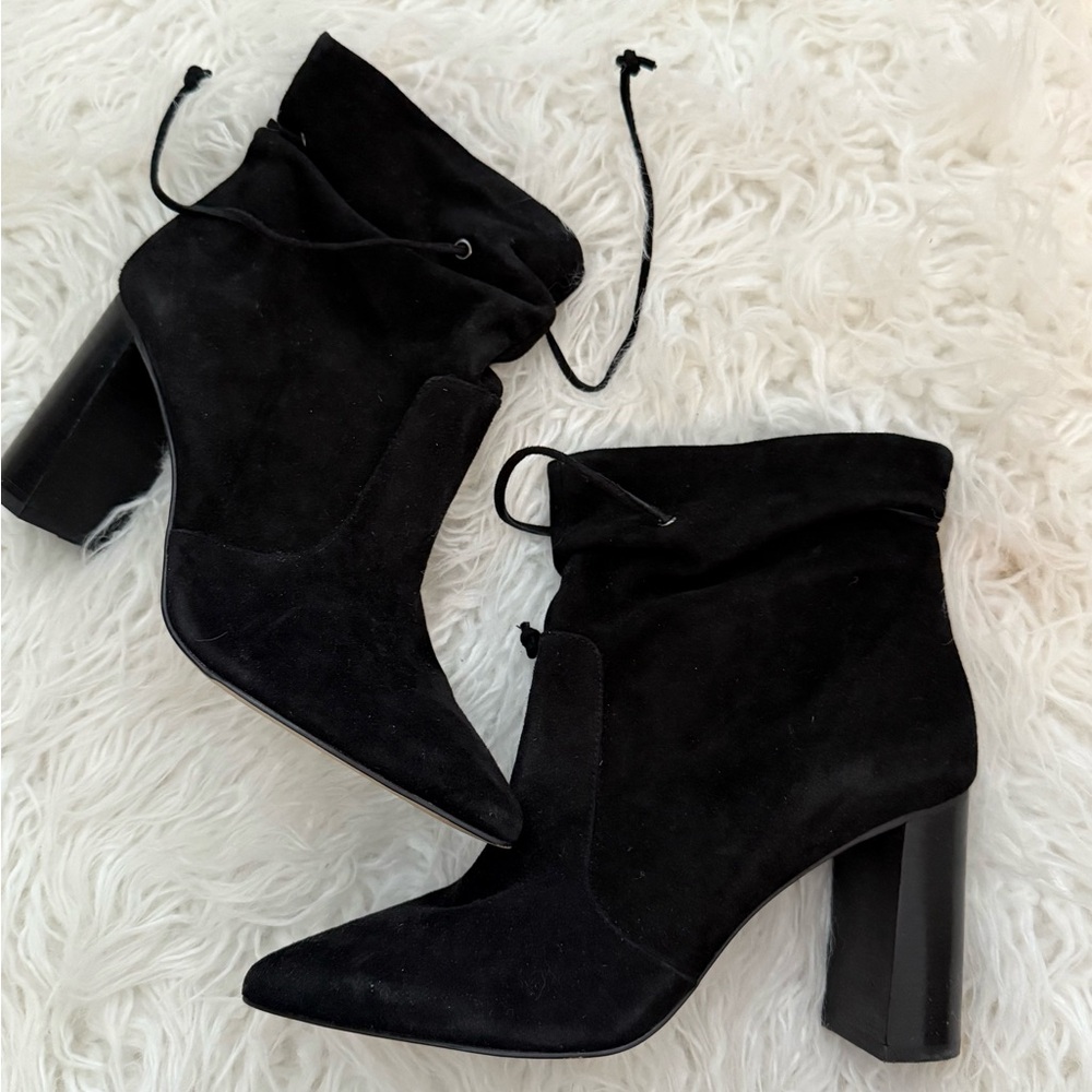 Tahari Black Konner Heeled Boot Sz 8.5